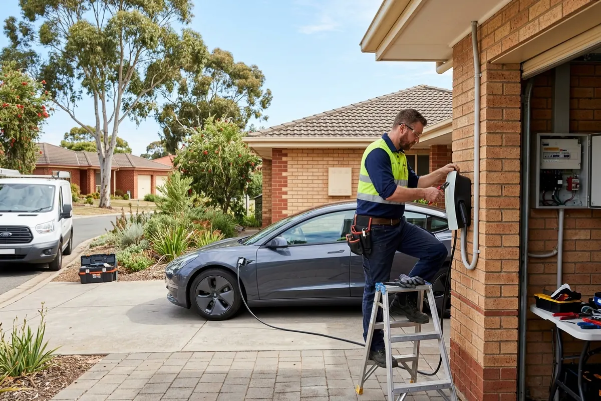 EV charger installation in SA: costs, approvals, gotchas