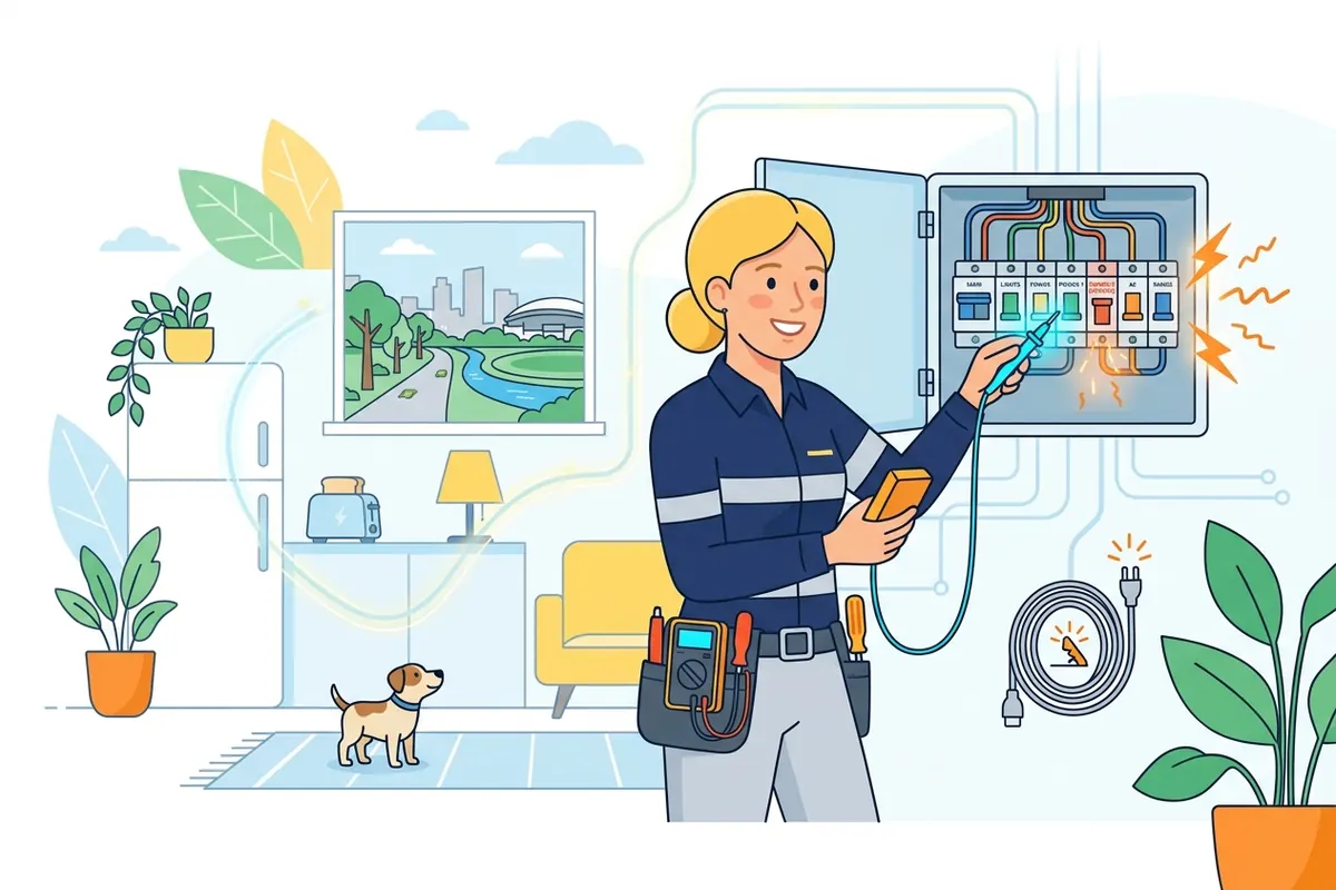 Power tripping repeatedly: how an electrician finds the fault