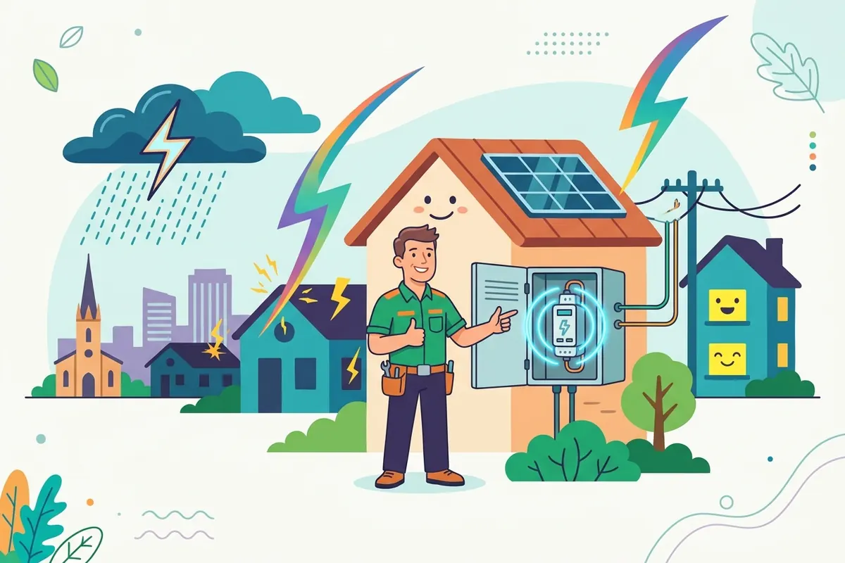 Surge protection for Adelaide's storm season